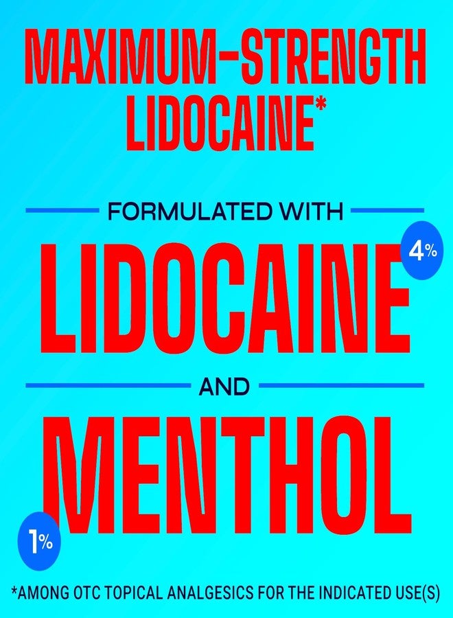 Icy Hot Lidocaine Pain Relief Patches, Numb Aggravated Nerves with Max Strength Lidocaine 4% and Menthol 1%, Fast-Acting Pain Relief for Minor Pain, Backaches, Sprains and Strains, 5 ct. - Image 5